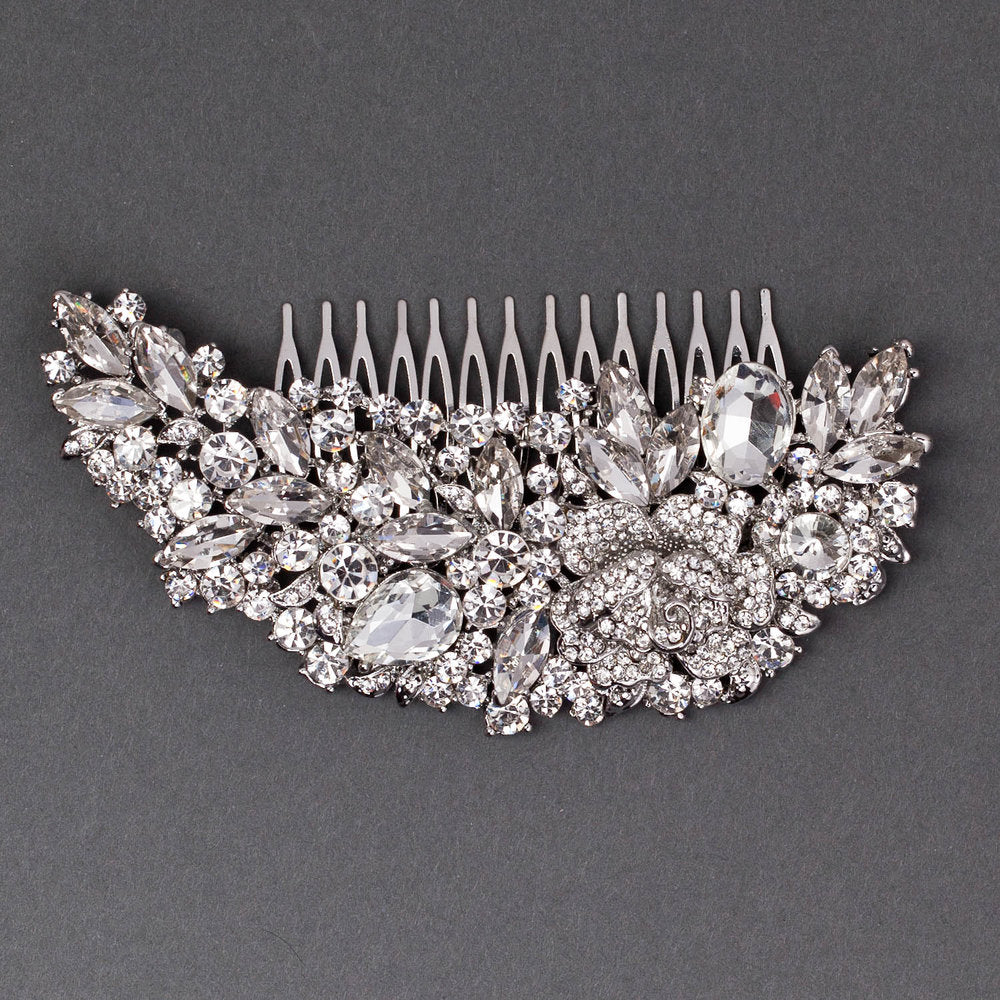 Jeweled Wedding Hair Comb