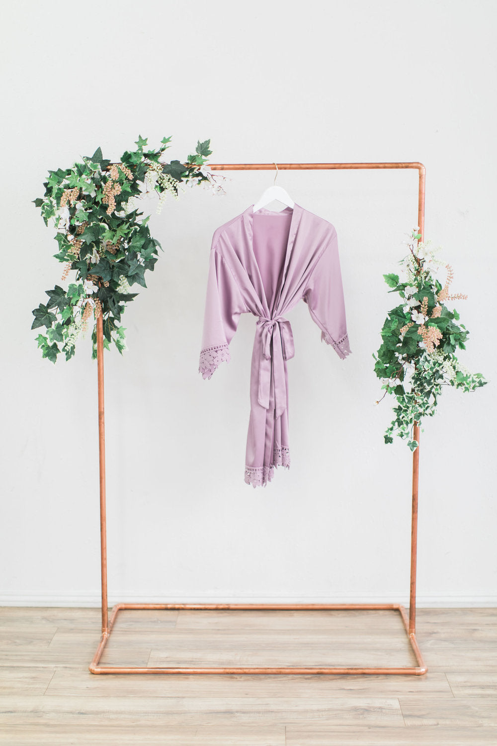 Lavender Lace Robe