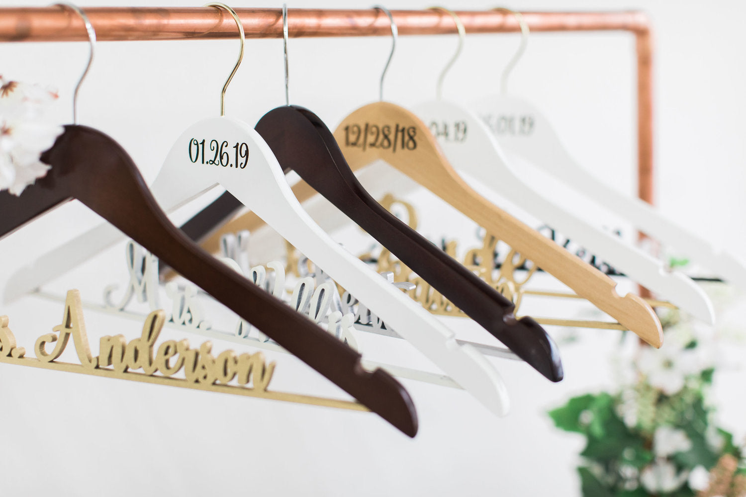 Personalized Wood Name Hangers