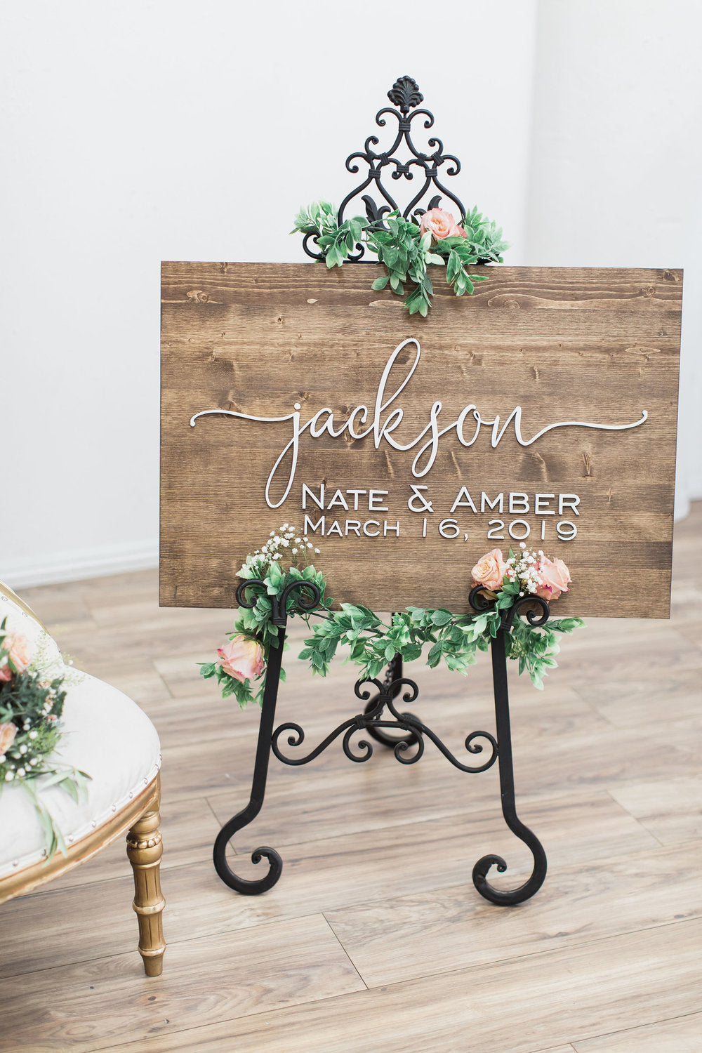 Custom Wedding Sign