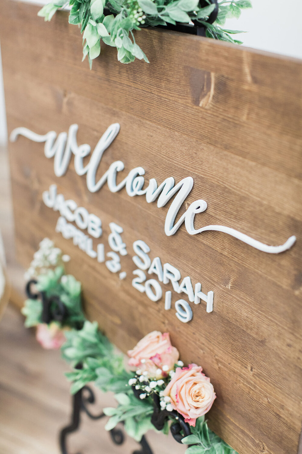 Wedding Welcome Sign