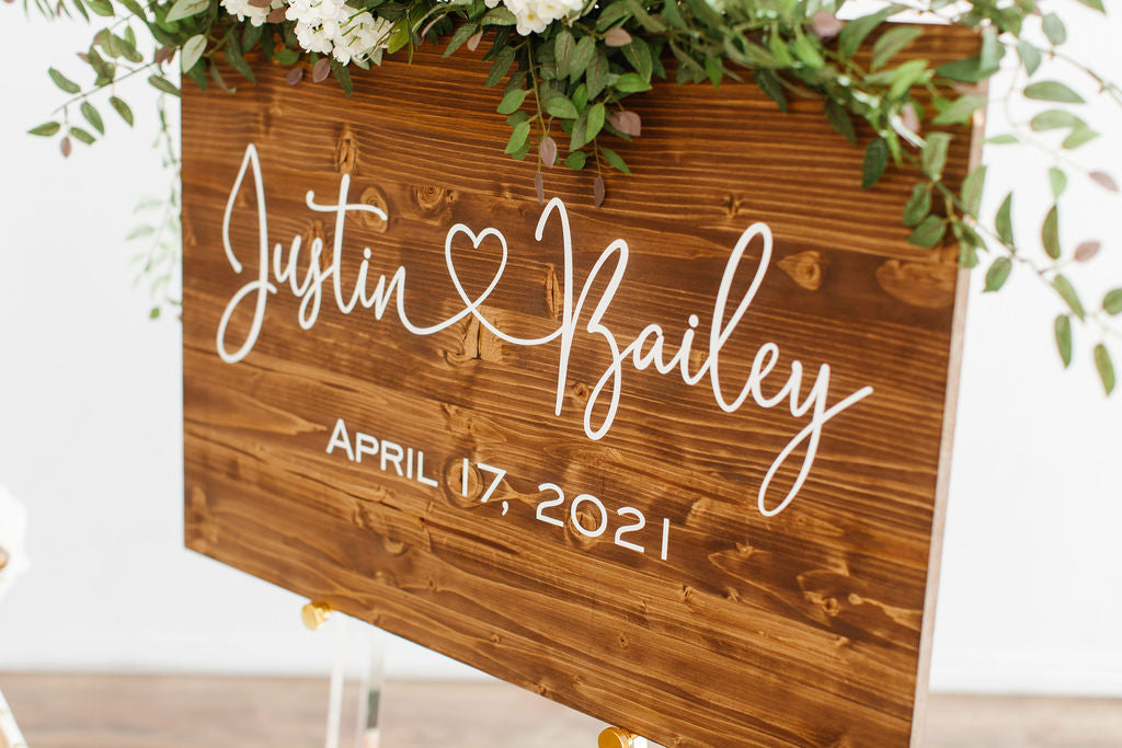 Wedding Venue Sign