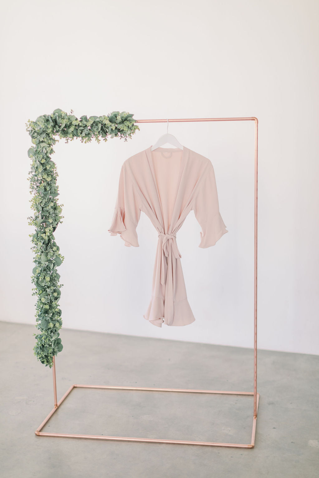 Blush Ruffle Robe