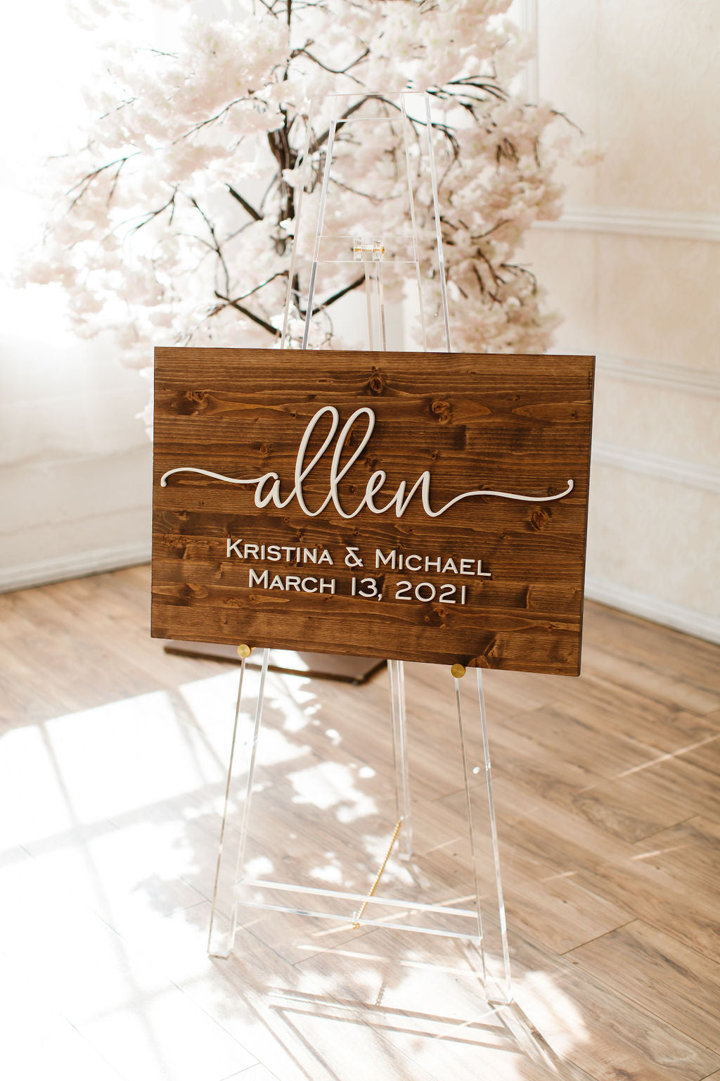 Custom Wedding Sign