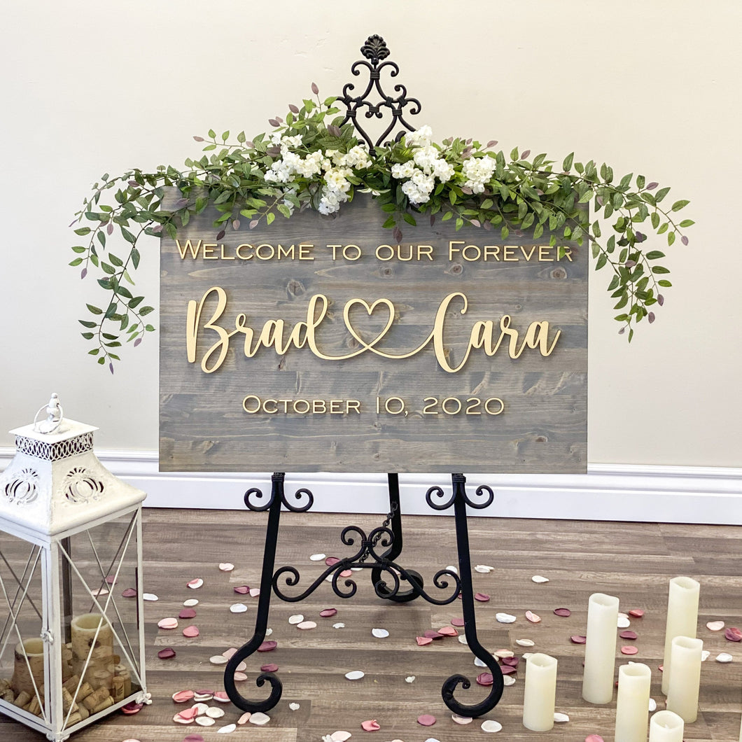 Welcome to our Forever Sign