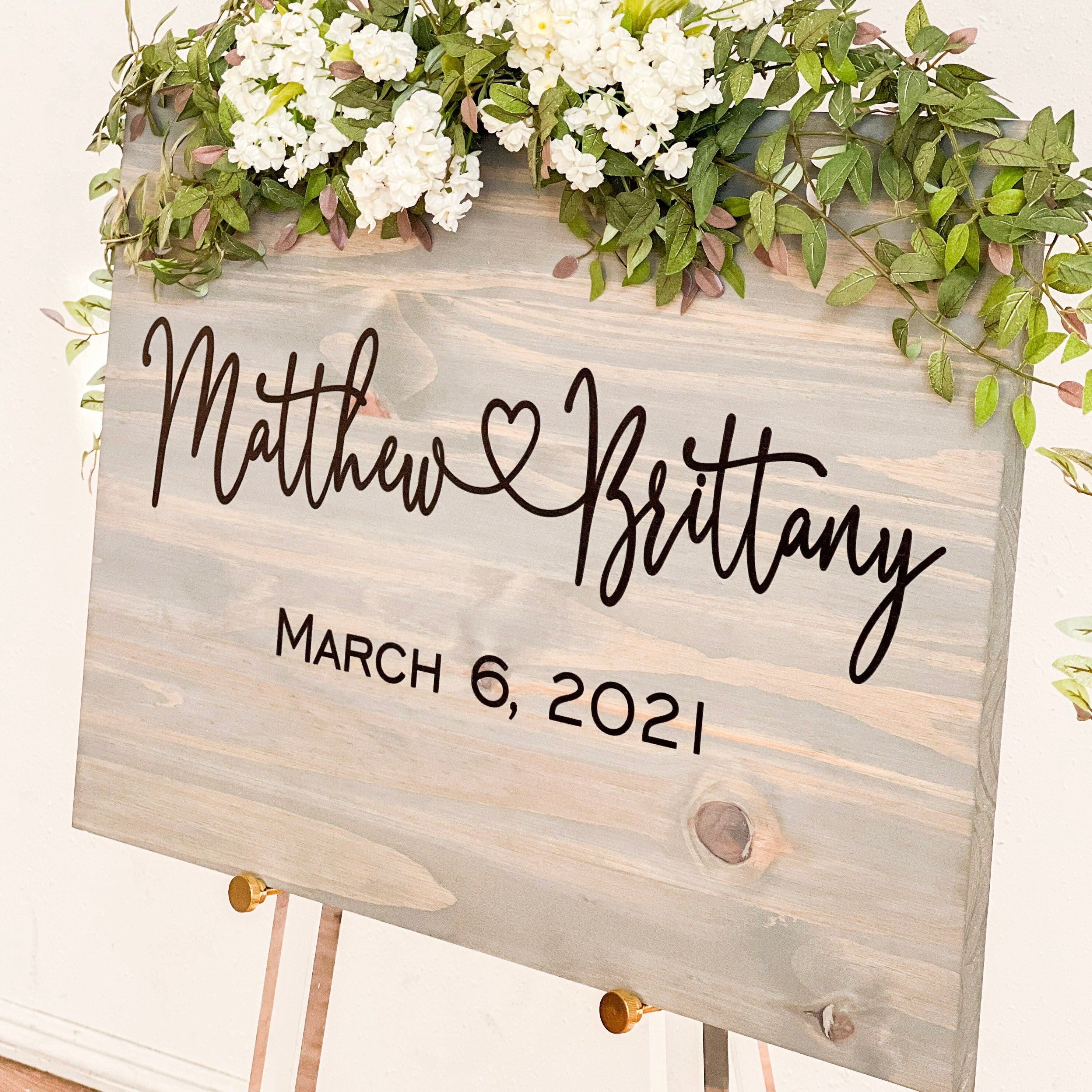 Wedding Venue Sign