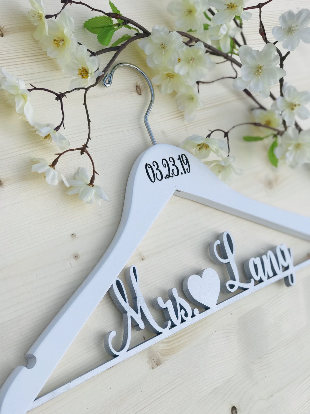 Personalized Wood Name Hangers